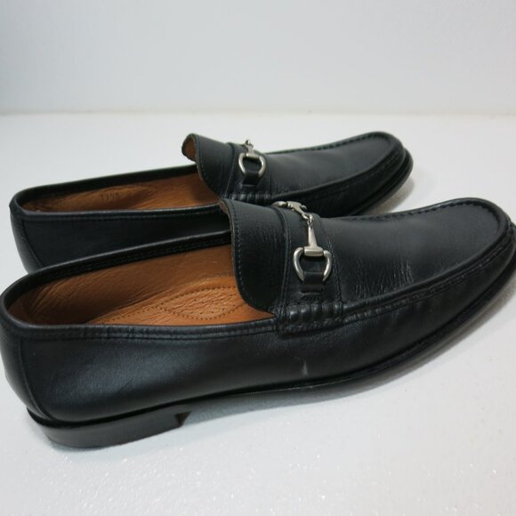 Wall + Water Oil Tanned Leather Dress Horse Bit Moccasins Shoes Men\'s Moc\'s 11.5 main image 5
